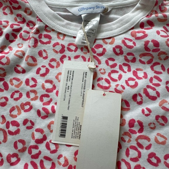 The Company Store kids animal print pajama set - Picture 2 of 7